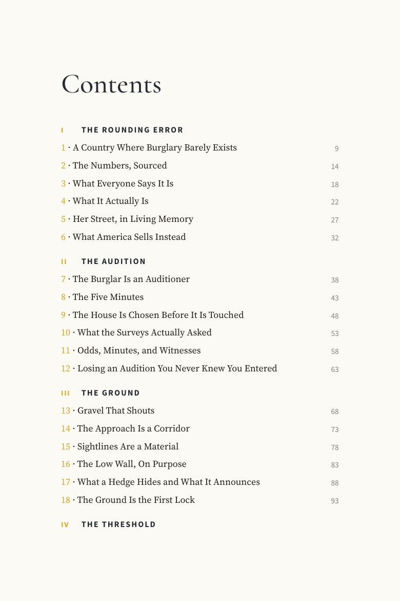 Contents page